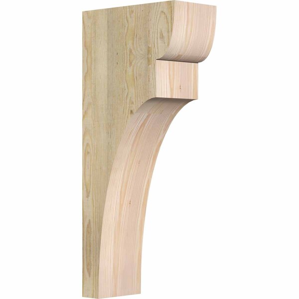 Ekena Millwork Yorktown Rough Sawn Corbel, Douglas Fir, 6"W x 12"D x 28"H COR06X12X28YOR00RDF - main